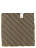 Brunello Cucinelli Chevron Pocket Clutch Beige, view 2