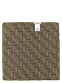 Brunello Cucinelli Chevron Pocket Clutch Beige