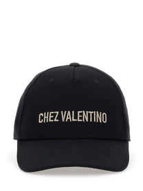 Valentino Men's Chez Valentine Baseball Hat Black