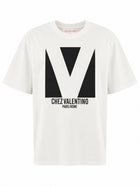 Valentino Women's Chez Valentino Print Shirt White