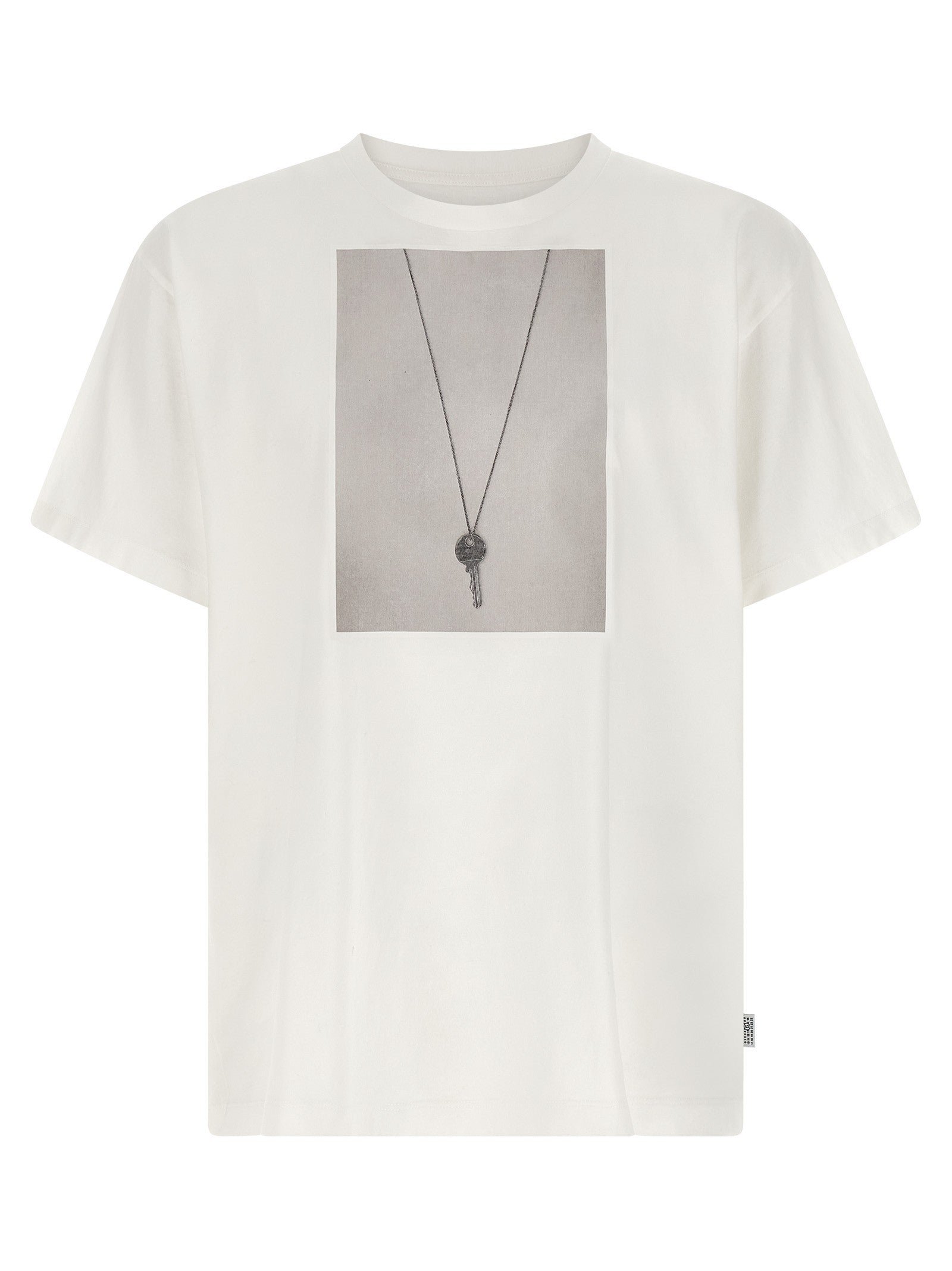 MM6 Maison Margiela Chiave Print Shirt White