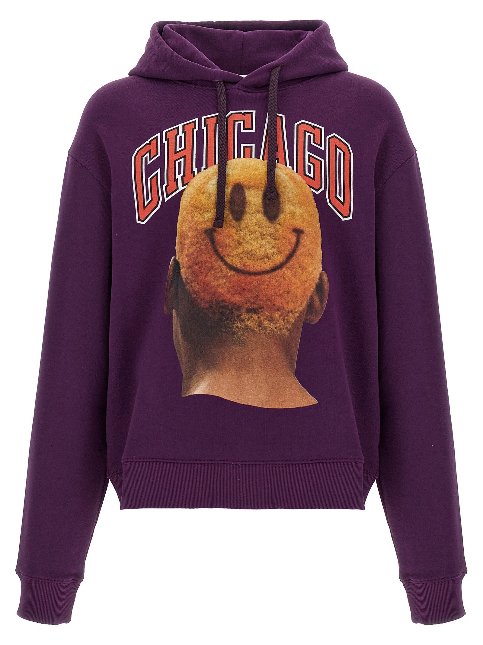 Ih Nom Uh Nit Chicago Smile Hoodie Purple