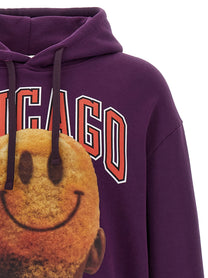 Ih Nom Uh Nit Chicago Smile Hoodie Purple