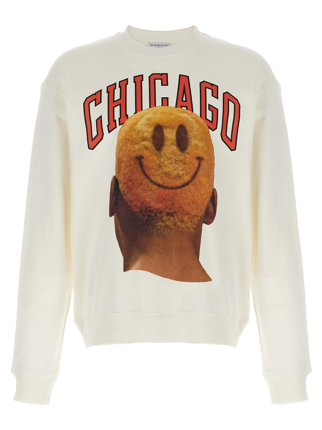 Ih Nom Uh Nit Chicago Smile Sweatshirt White