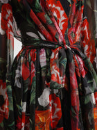Dolce &amp; Gabbana Women's Chiffon Dress Black, view 3