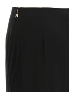 ROTATE Birger Christensen Chiffon Flounces Skirt Black