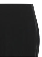 ROTATE Birger Christensen Chiffon Flounces Skirt Black