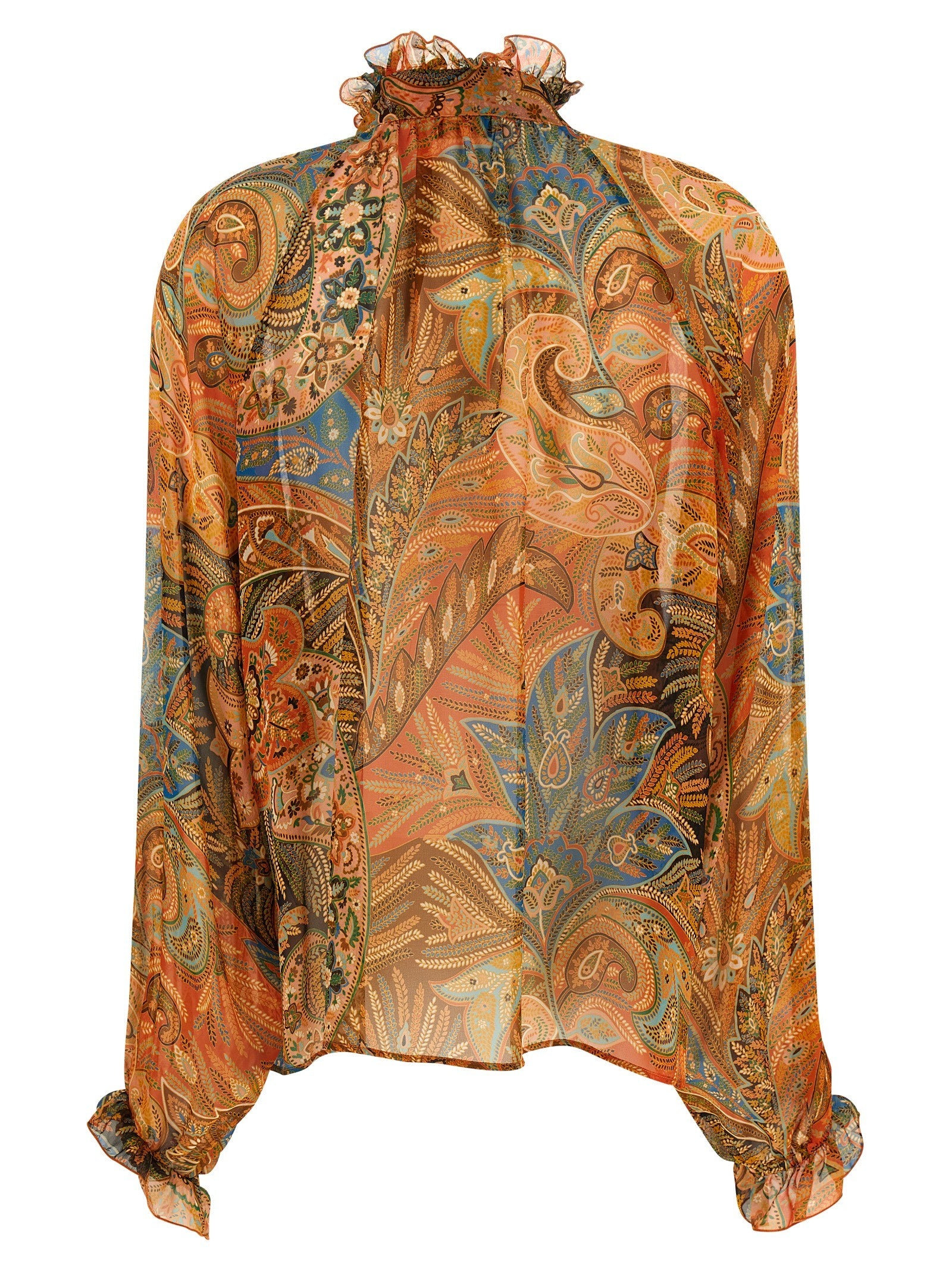 ETRO Chiffon Shirt Gold