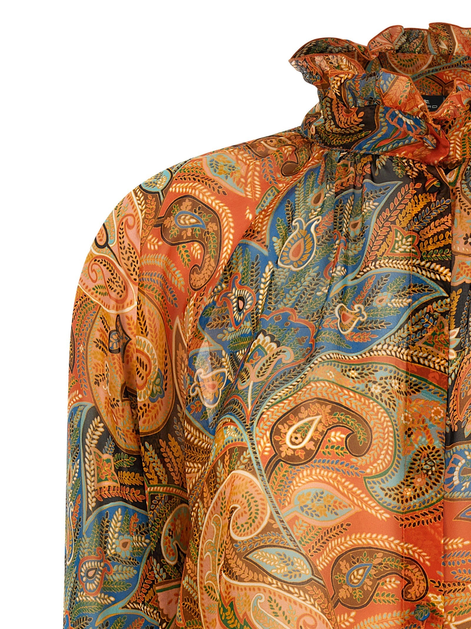 ETRO Chiffon Shirt Gold