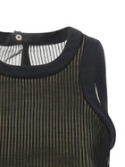 Sacai Chiffon Top Black, view 3