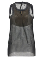 Sacai Chiffon Top Black, view 2