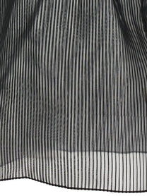 Sacai Chiffon Top Black