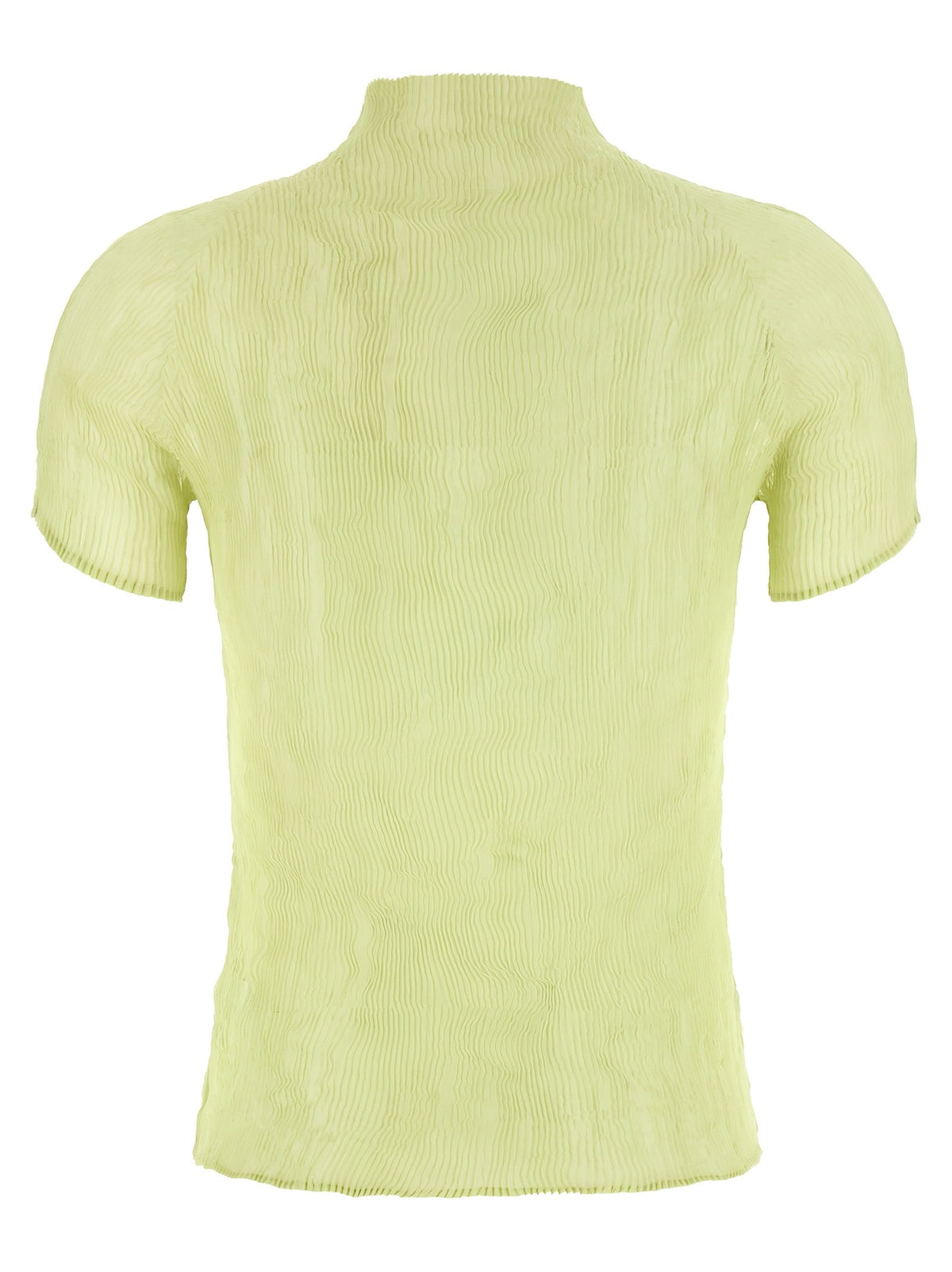 ISSEY MIYAKE Chiffon Twist Top Green