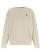 Maison Kitsuné Chillax Fox Sweatshirt Beige