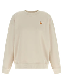 Maison Kitsuné Chillax Fox Sweatshirt Beige