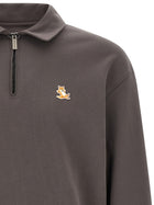 Maison Kitsuné Chillax Fox Sweatshirt Grey, view 3
