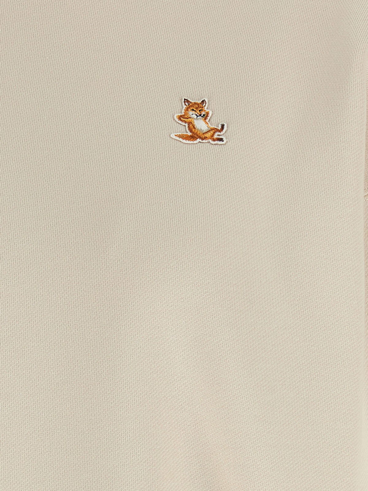 Maison Kitsuné Chillax Fox Sweatshirt Beige
