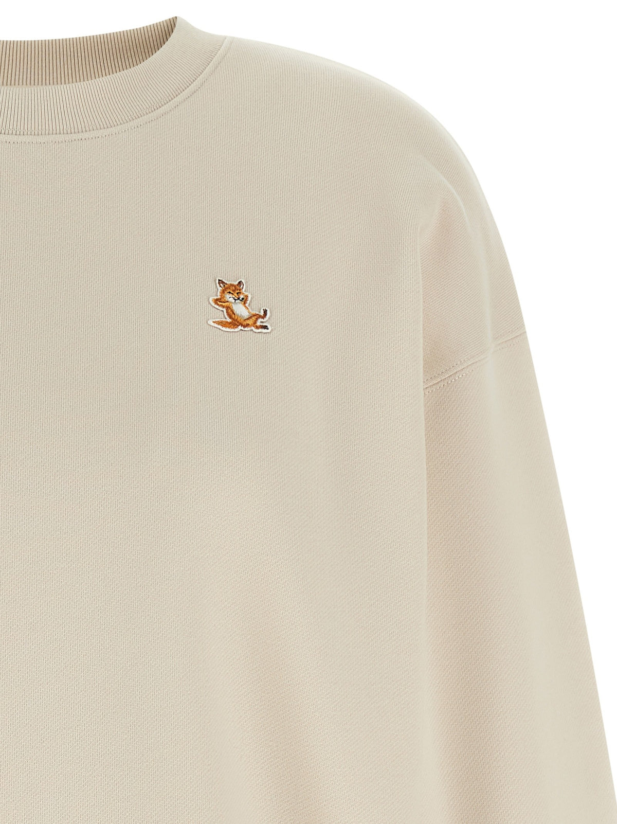 Maison Kitsuné Chillax Fox Sweatshirt Beige