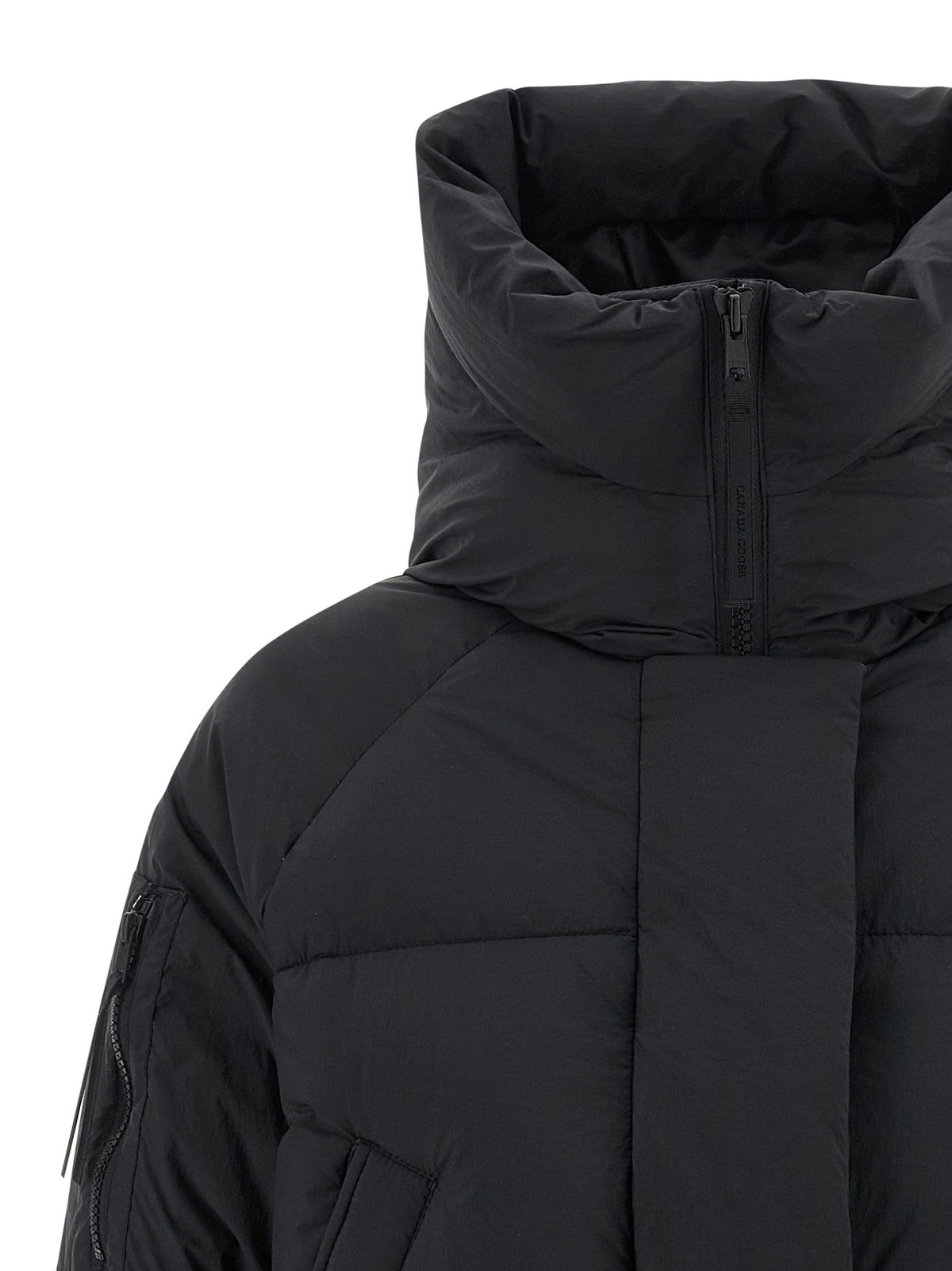Canada Goose Women's Recycled Fabric Down Jacket Black, view 3