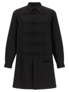 YOHJI YAMAMOTO China Button Shirt Black