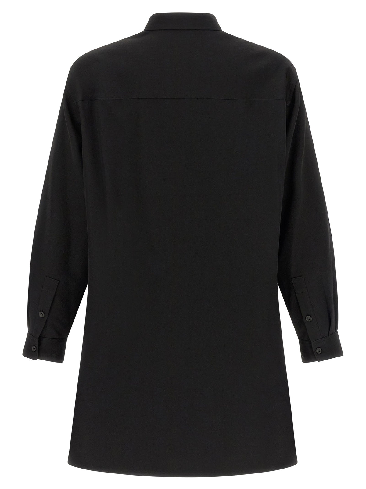 YOHJI YAMAMOTO China Button Shirt Black, view 2