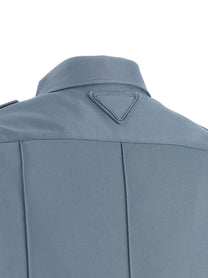 PRADA Chinoshirt Blue