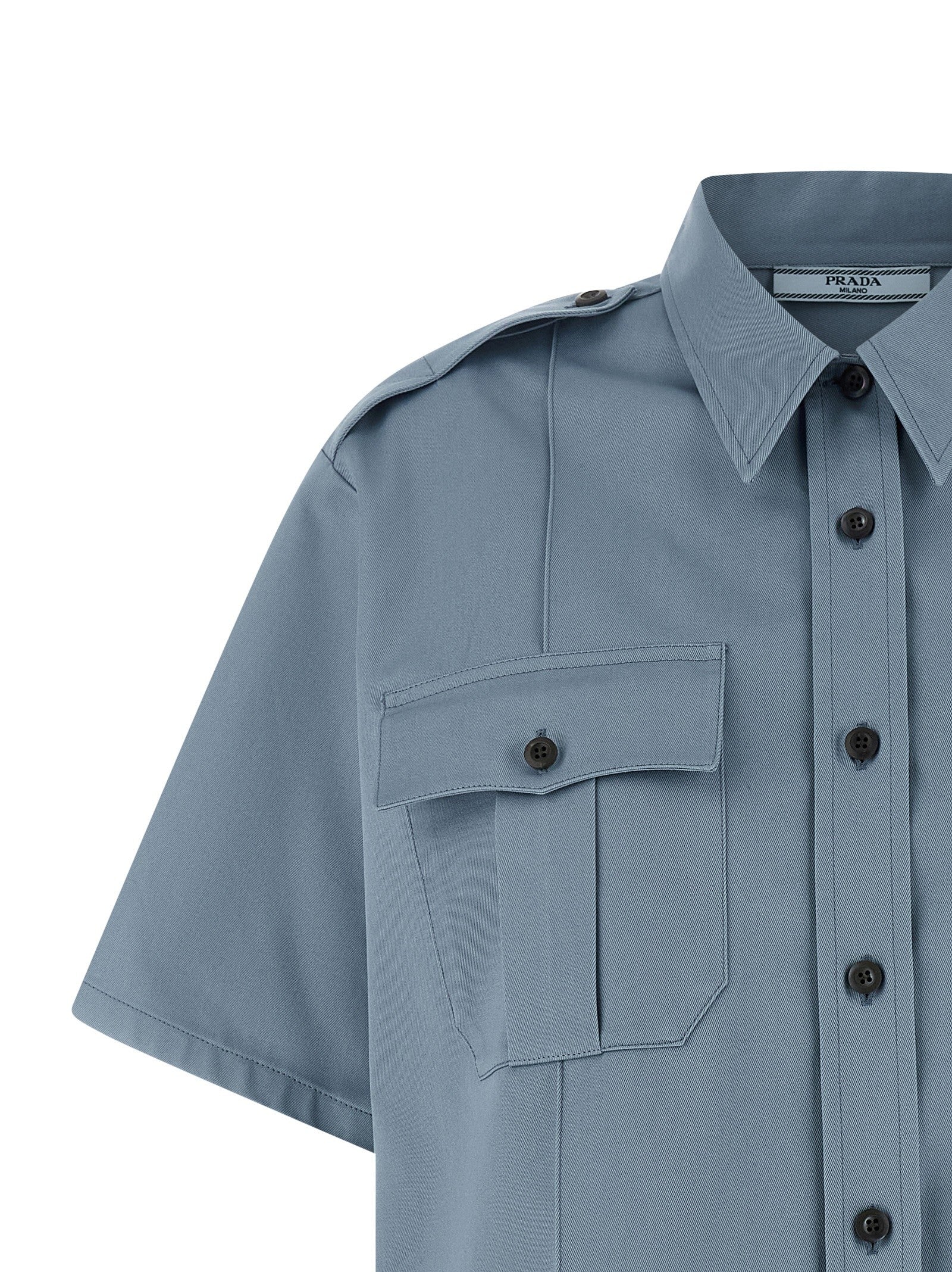 PRADA Chinoshirt Blue