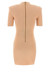 Balmain Chiocciola Dress Blue