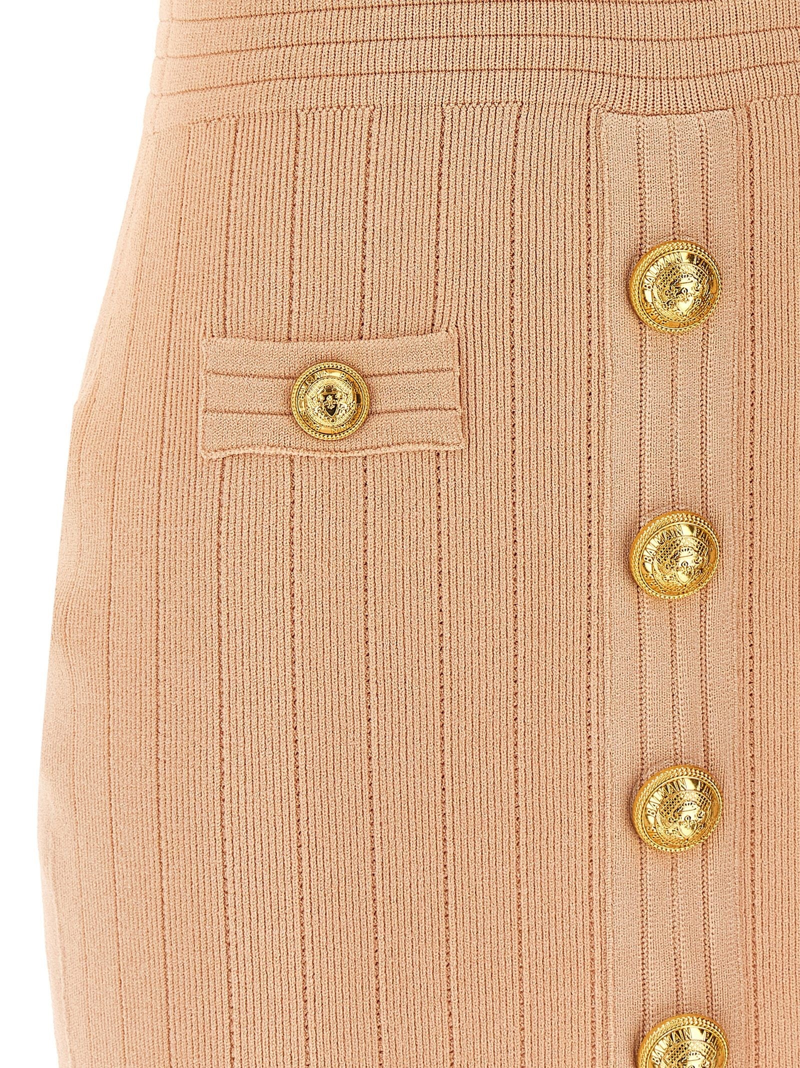 Balmain Chiocciola Dress Blue