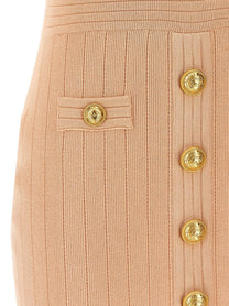 Balmain Chiocciola Dress Blue