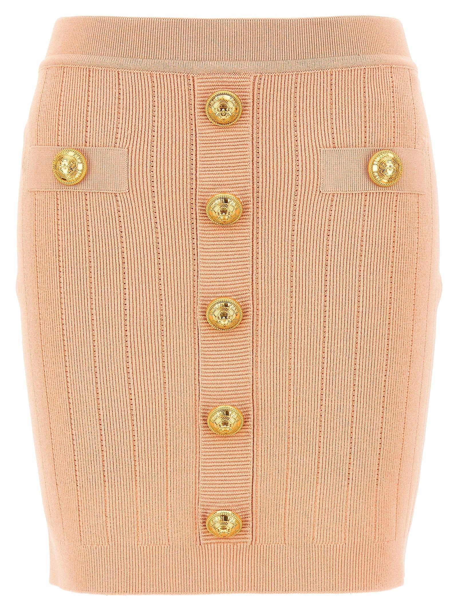 Balmain Chiocciola Skirt Blue