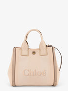 Chloé Women's Chloé Carry Canvas Crossbody Bag Beige, view 2