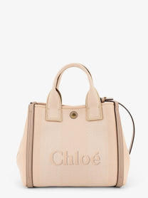 Chloé Women's Chloé Carry Canvas Crossbody Bag Beige