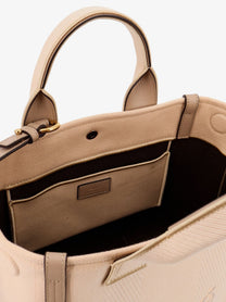 Chloé Women's Chloé Carry Canvas Crossbody Bag Beige