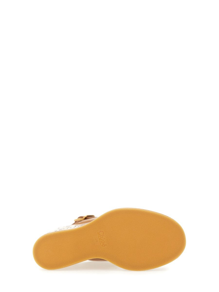 CHLOE’ - Chloe’ Sandal ’Maxime’ - Woman-&gt;FOOTWEAR-&gt;HIGH HEELS