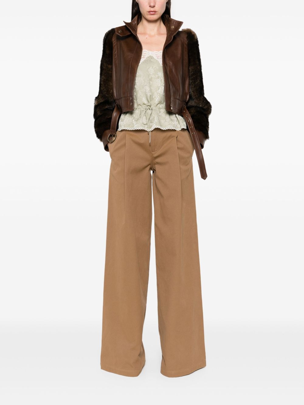 Chloé - Chloé Chloè Jackets Brown - Women’s Outerwear