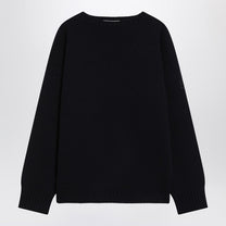 Chloé - Chloé Navy blue sweater in wool and cashmere - Knitwear