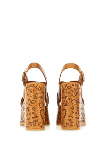 CHLOE’ - Chloe’ Sandal ’Maxime’ - Woman-&gt;FOOTWEAR-&gt;HIGH HEELS