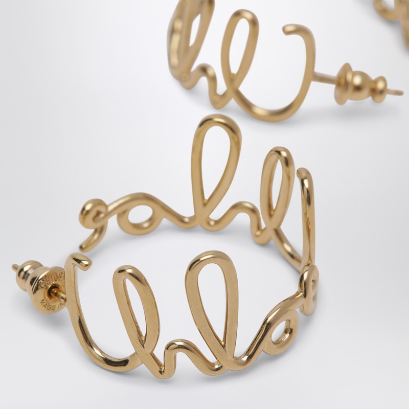 Chloé - Chloé Iconic gold earrings - Women’s Accessories