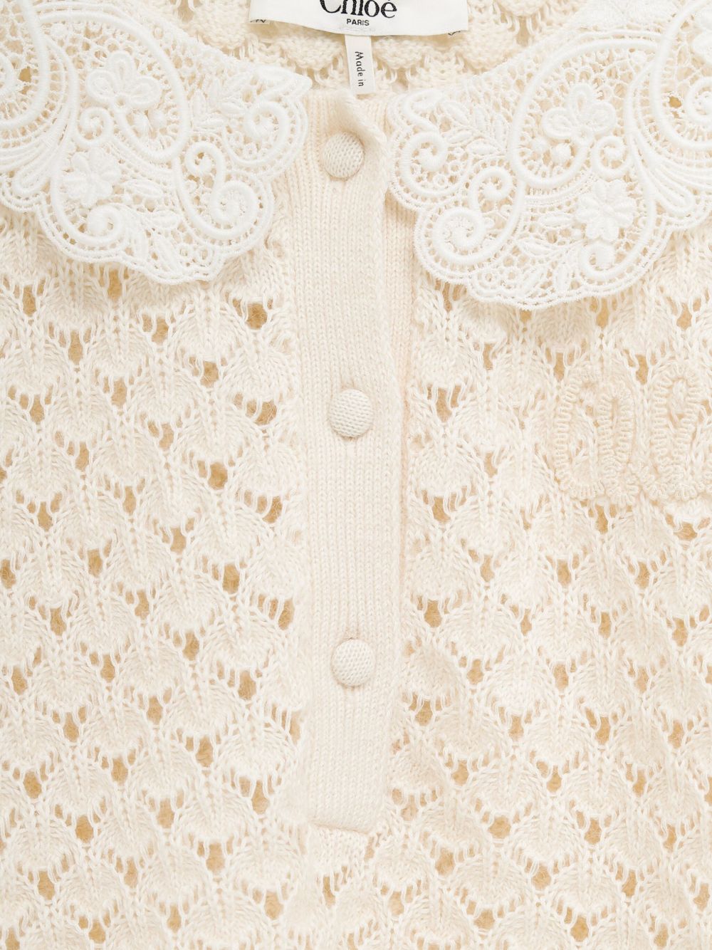 Chloé - Chloé Chloè Sweaters White - Women’s Knitwear