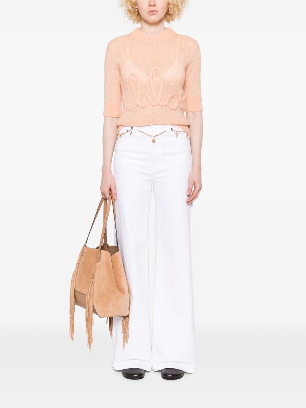 Chloé - Chloé Chloè Sweaters Pink - Women’s Knitwear