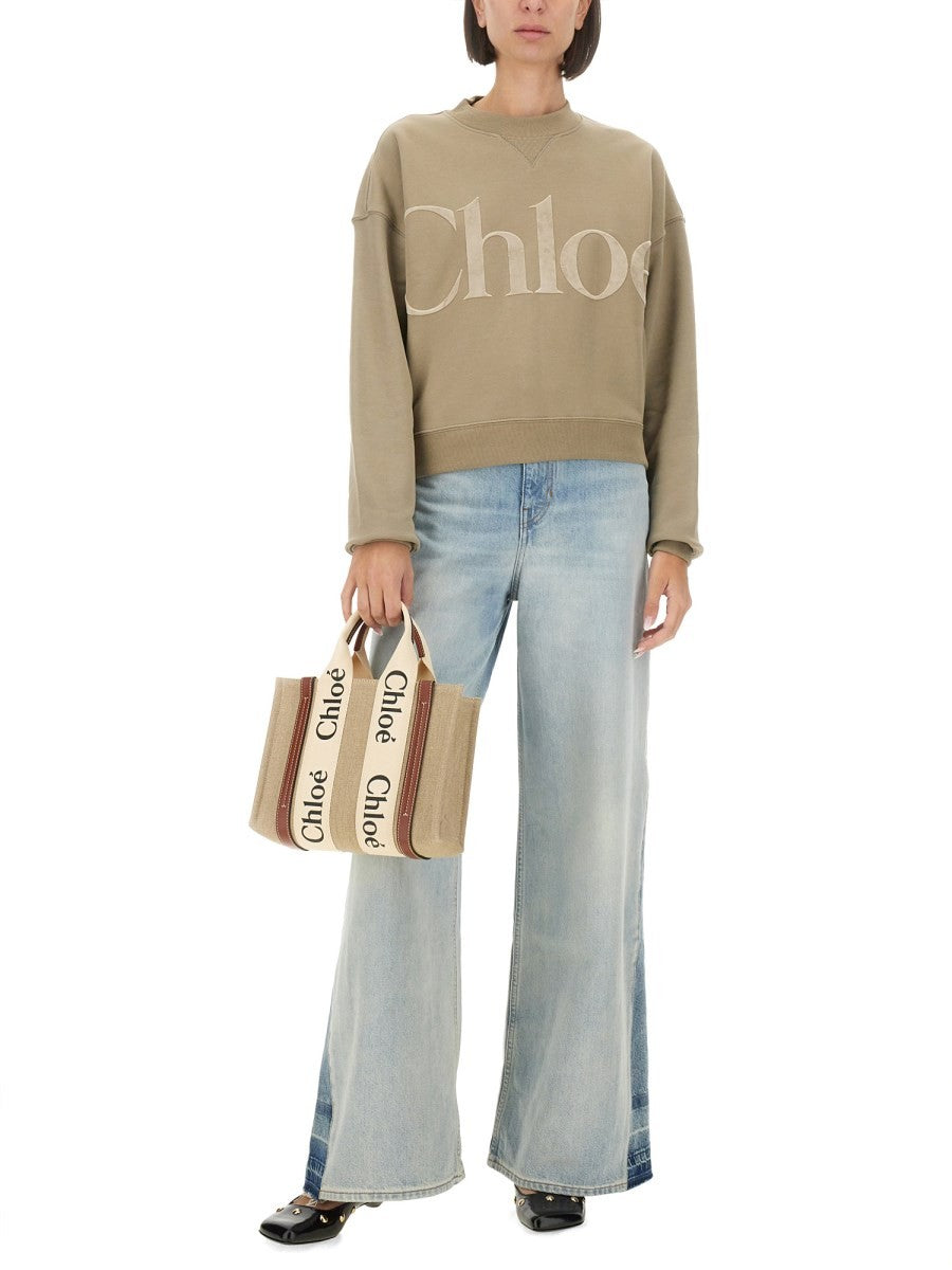 CHLOE’ - Chloe’ Jeans Wide Leg - Women’s Clothing