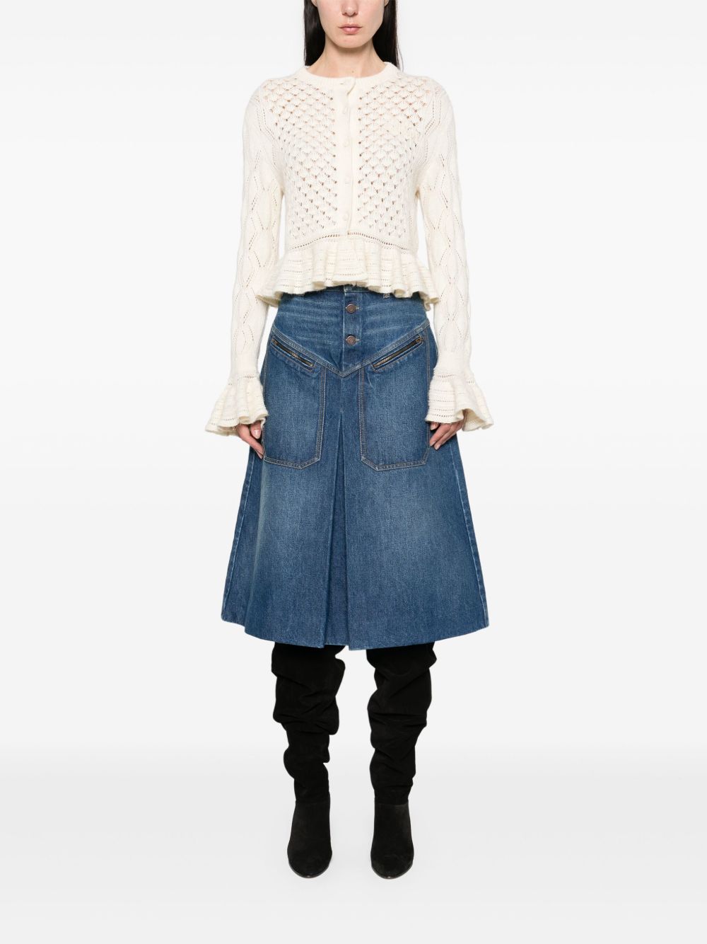 Chloé - Chloé Chloè Sweaters White - Women’s Knitwear