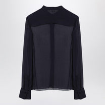 Chloé - Chloé Transparent blue silk blouse - Shirts