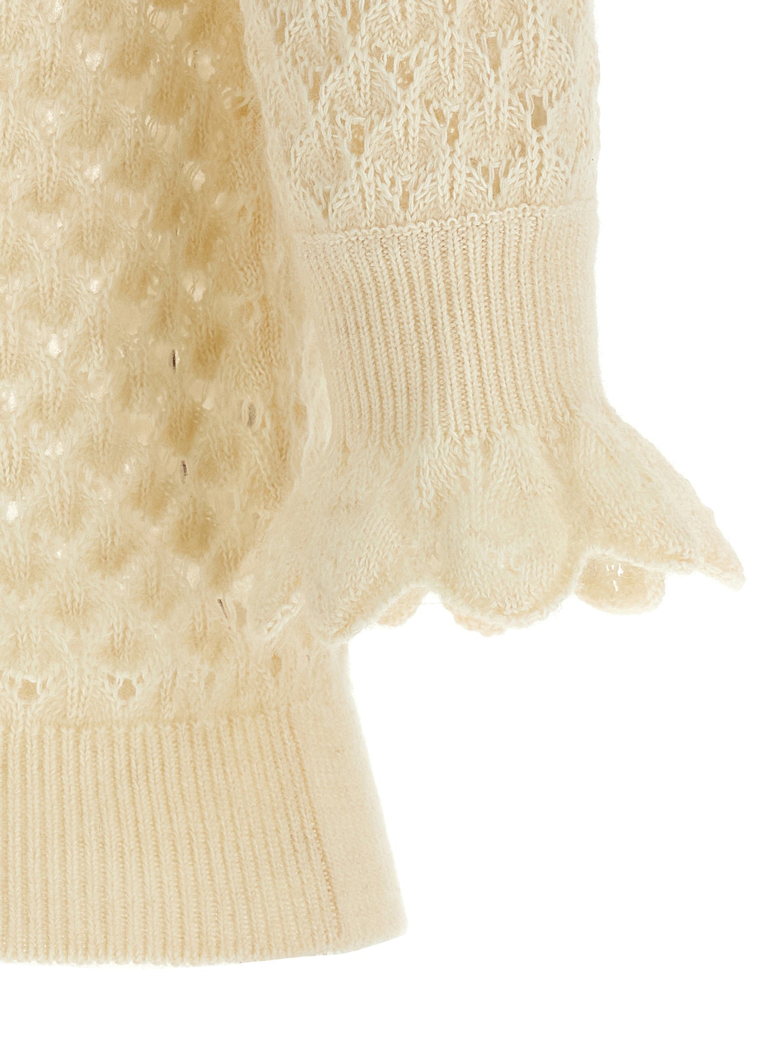 CHLOÉ - CHLOÉ - Pointelle knit - Women’s Knitwear