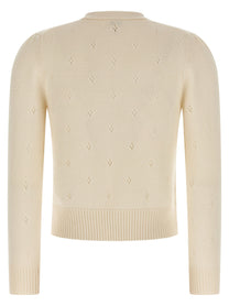 CHLOÉ - CHLOÉ - Jacquard logo sweater - Women’s Knitwear