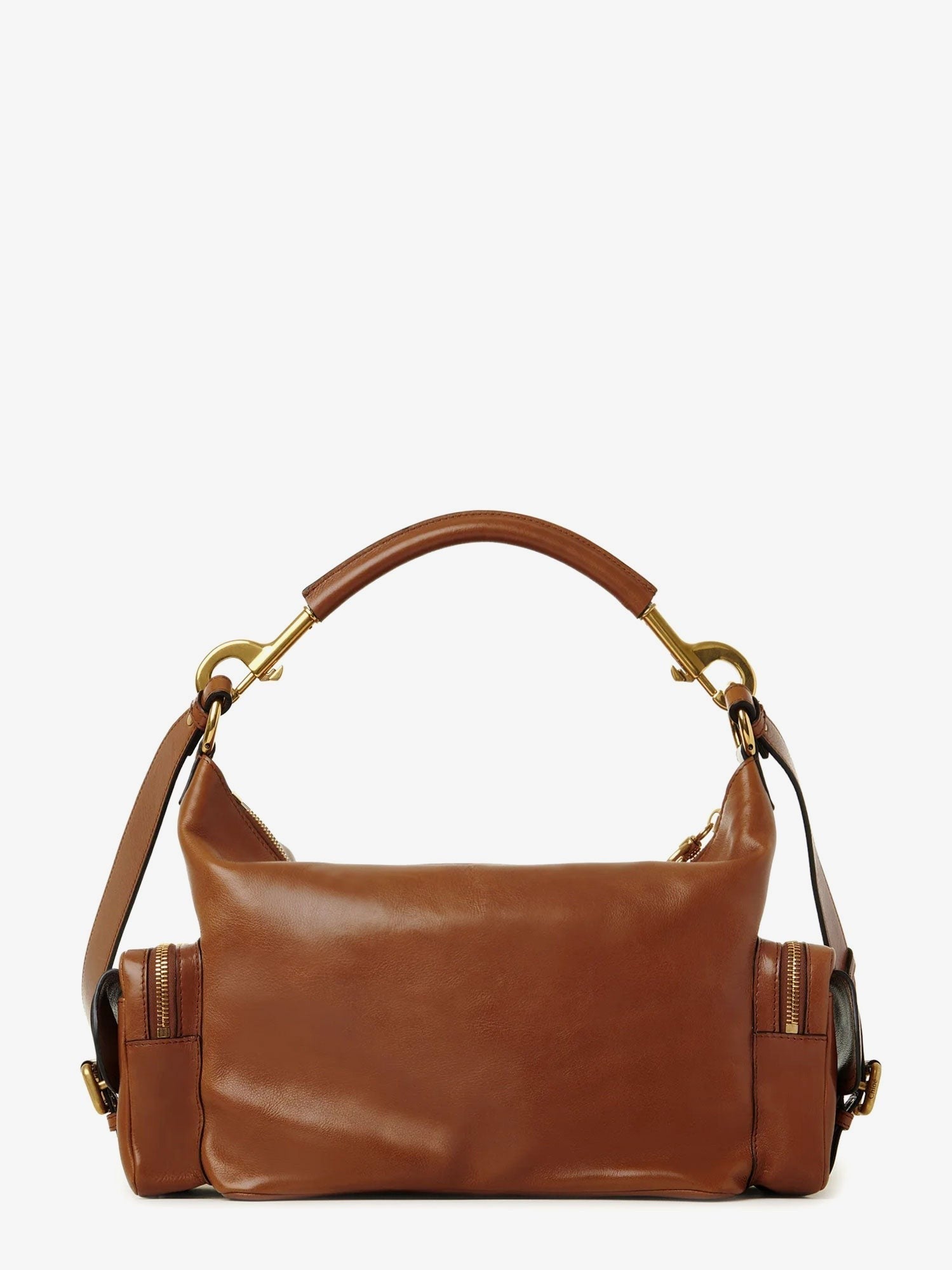 CHLOE’ - Chloe’ Leather Camera Bag - Woman-&gt;Bags-&gt;Handbags