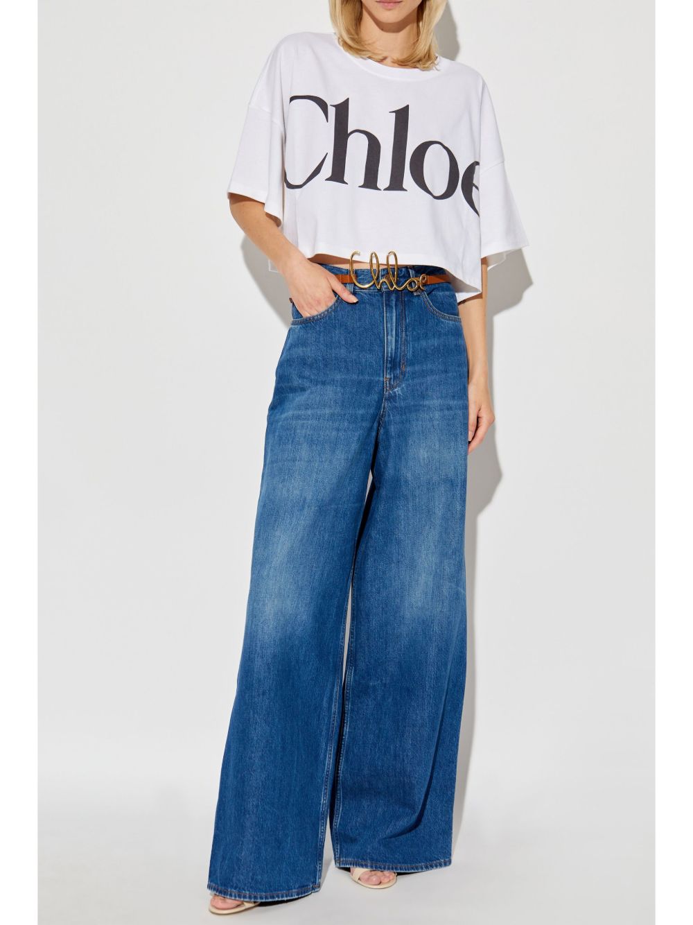 Chloé - Chloé Chloè T-shirts and Polos White - Topwear