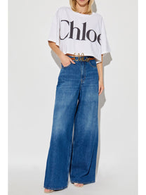 Chloé - Chloé Chloè T-shirts and Polos White - Topwear