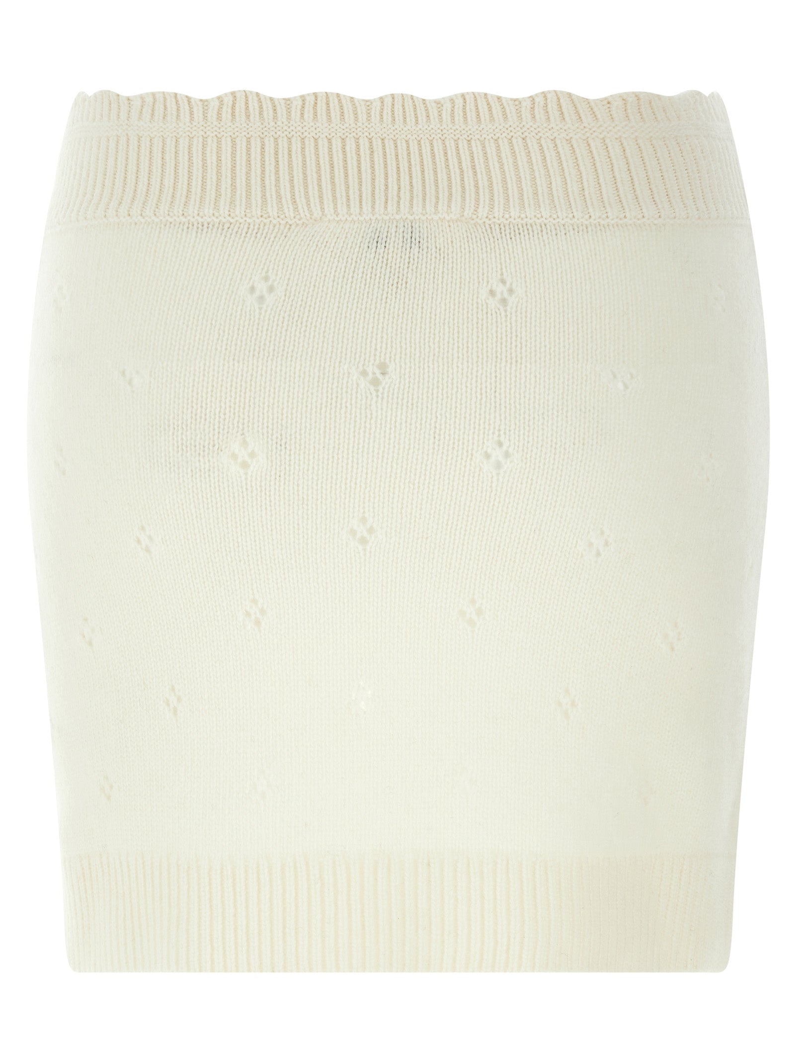 CHLOÉ - CHLOÉ - Jacquard logo skirt - Women’s Bottoms